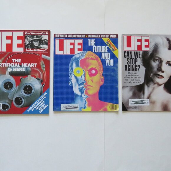 Life Magazines Can We Stop Aging? The Future & You Artificial Heart On the Cover - Picture 2 of 5